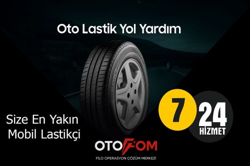 karşıyaka'da 7/24 Lastik Yol Yardım Hizmeti
